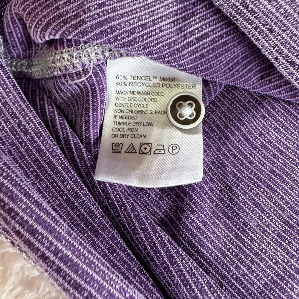 Tommy Bahama Minnesota Vikings Athletic Polo Collared Button Purple XXL 2XL SOFT - Picture 4 of 8